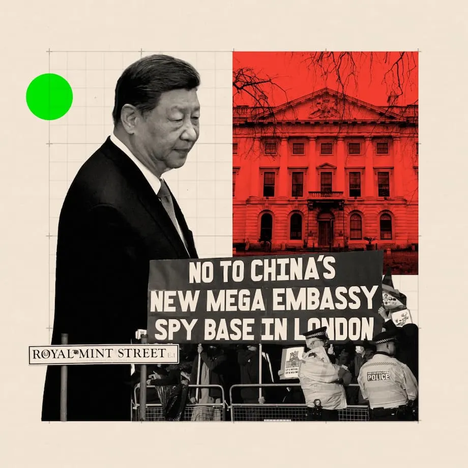 Chinas Mega-Botschaft in London: Sicherheitsbedenken, Proteste und geopolitische Weichenstellung