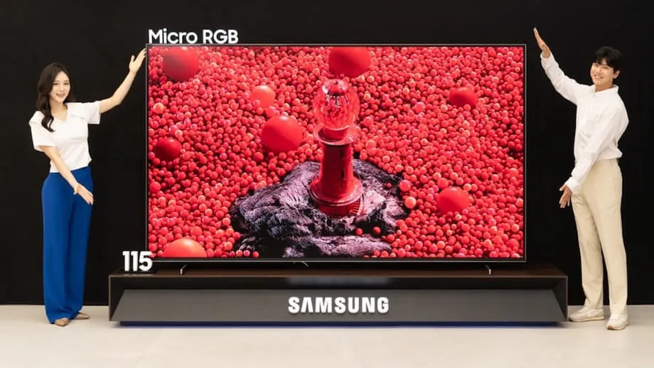 Samsung stellt den weltweit ersten Micro-RGB-Fernseher vor: Eine neue Ära für Ultra-Premium-Displays