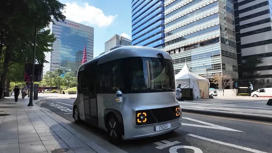 Seoul stellt Südkoreas ersten vollständig fahrerlosen Shuttle vor: ein Schritt hin zu autonomer urbaner Mobilität