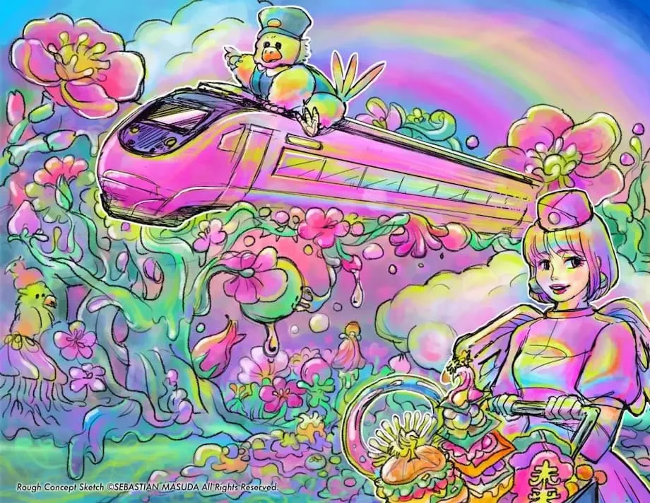 Kyotos FUTURE TRAIN: Kulinarik, Kunst und Kawaii-Kultur auf einer wiederbelebten Bahnstrecke