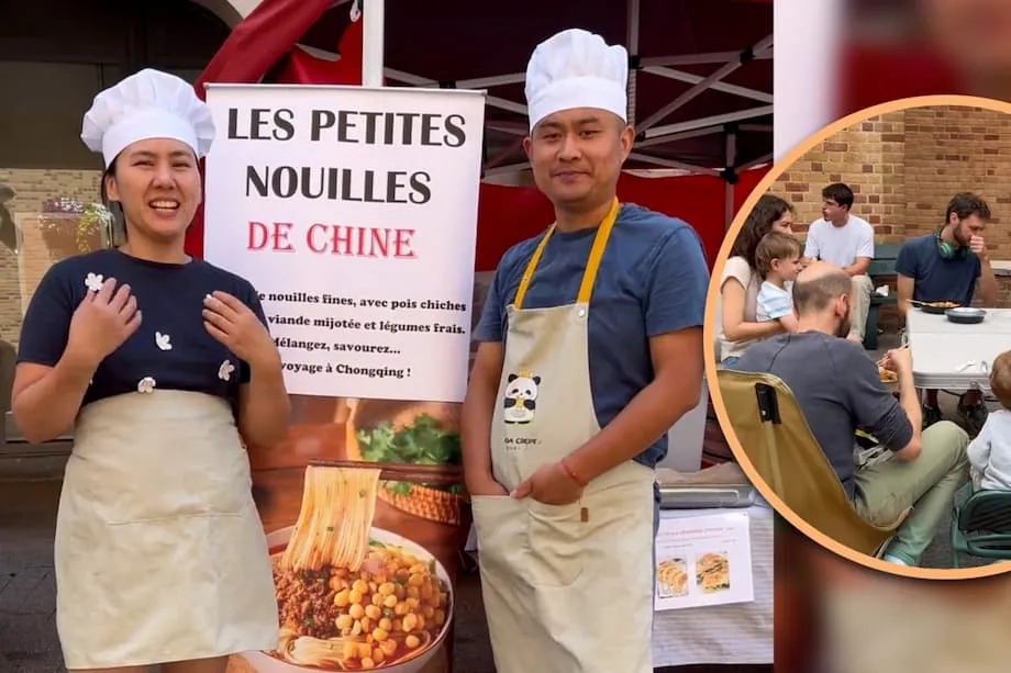 Vom Bodenlabor auf den Markt: Promovierter Chinese und seine Frau machen Chongqing-Nudeln in Belgien zum Hit