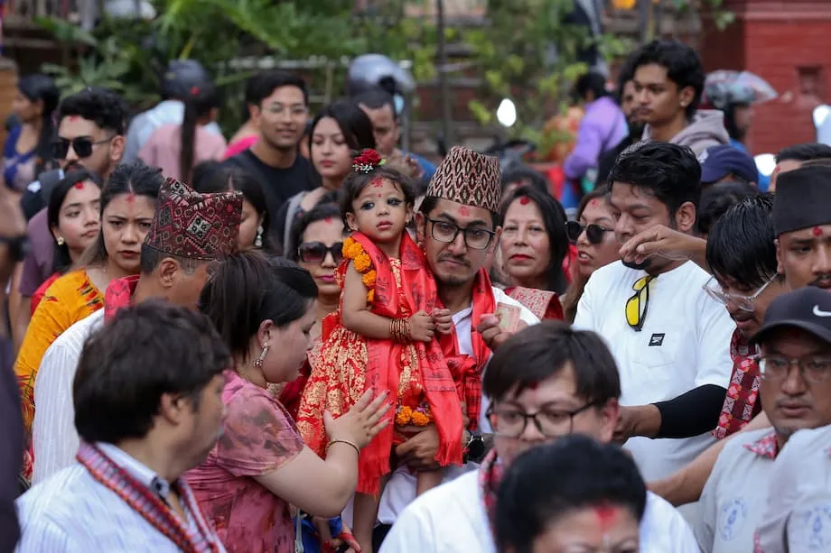 Nepal wählt neue lebende Göttin Kumari