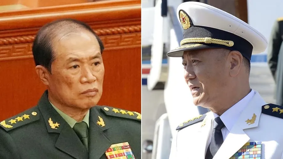 China setzt die Spitzen-Generäle He Weidong und Miao Hua ab, während Xi seine Kontrolle verschärft