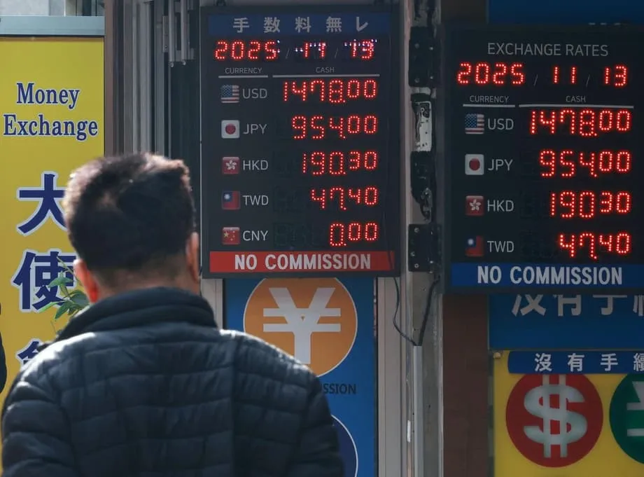 Yen-Schwäche setzt den Won erneut unter Druck, während die Märkte die Marke von 1.480 im Blick haben