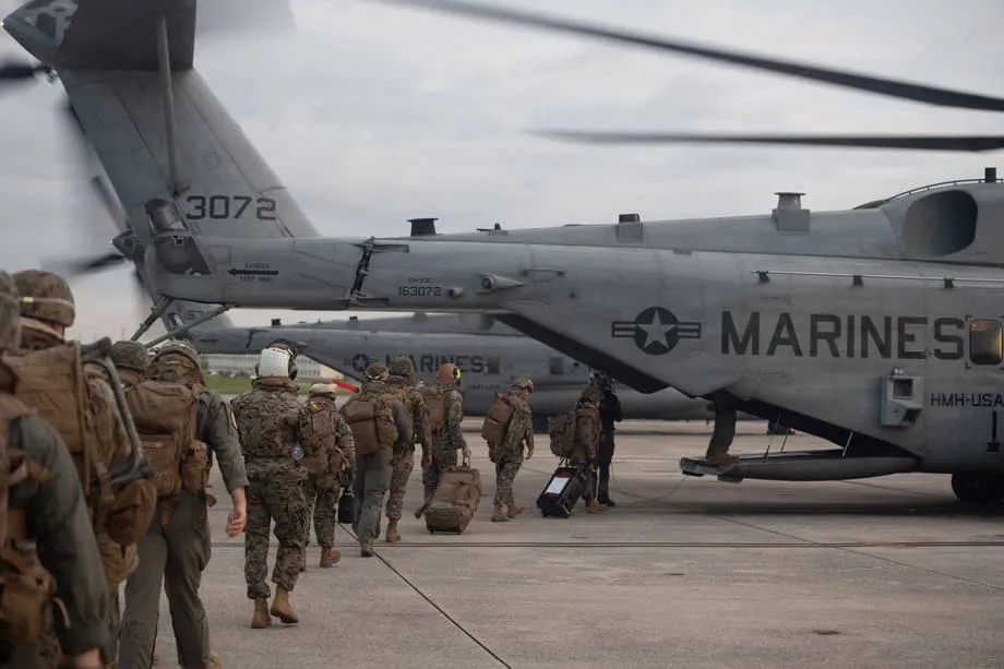US-Marines testen Logistik- und Betankungsstützpunkt auf der Insel Yonaguni, 70 Meilen von Taiwan entfernt