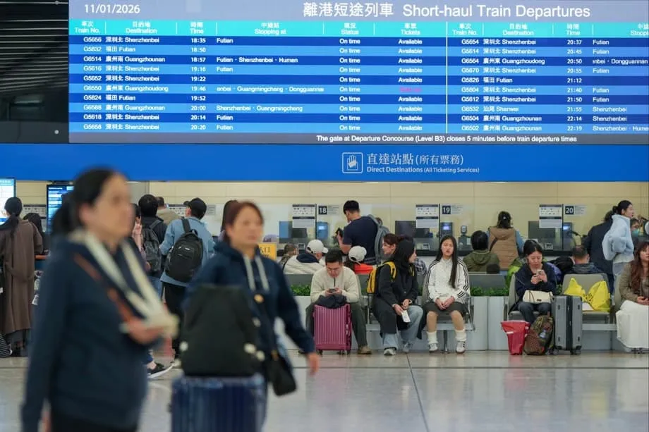 Hongkong erweitert Hochgeschwindigkeitsbahnnetz um 16 neue Ziele auf dem chinesischen Festland