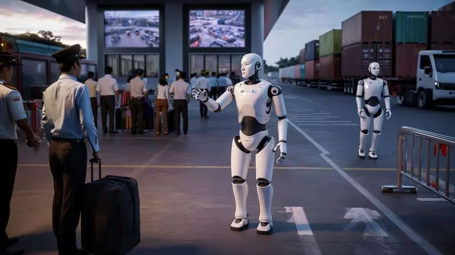 China setzt humanoide Roboter im Rahmen eines Hightech-Sicherheitsexperiments an der Grenze zu Vietnam ein