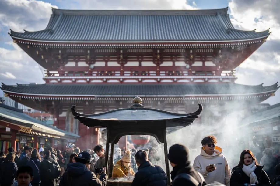 Diplomatische Spannungen belasten den Tourismus: Zahl chinesischer Besucher in Japan sinkt um fast 50 Prozent