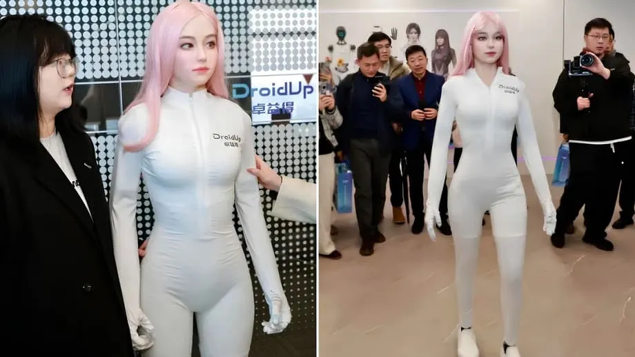 Shanghai-Start-up DroidUp stellt Moya vor: einen 173.000-Dollar-Humanoiden, der läuft, lächelt und sich warm anfühlt