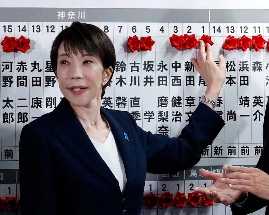 Sanae Takaichi erringt bei Japans vorgezogener Wahl historische Zweidrittelmehrheit