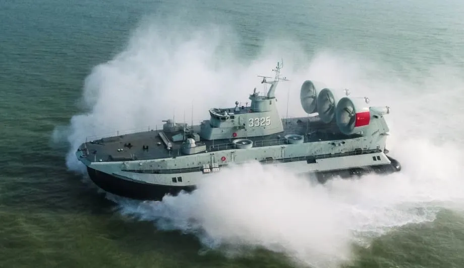 China baut weltweit größte Luftkissenbootflotte für einen möglichen Taiwan-Konflikt aus