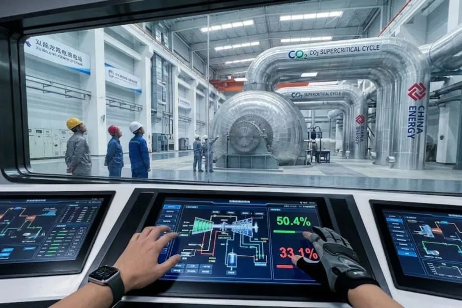 China nimmt weltweit ersten kommerziellen Generator mit überkritischem CO₂ in Betrieb und beendet 200 Jahre Dampftechnik