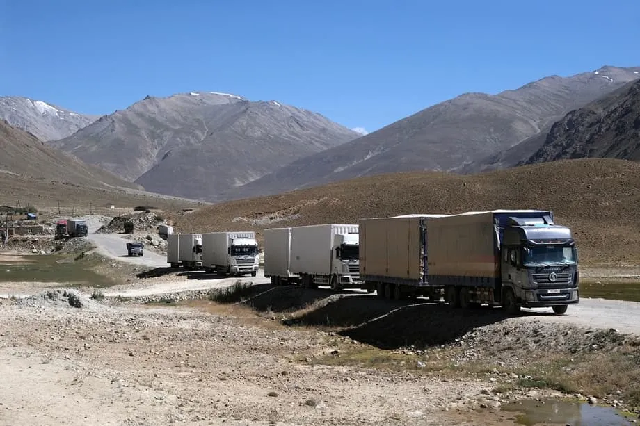 Transitfracht durch Tadschikistan nimmt stark zu