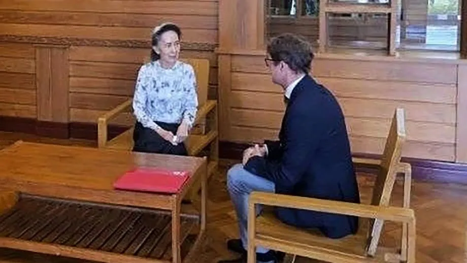 Aung San Suu Kyi trifft Vertreter des Roten Kreuzes – erster bestätigter Kontakt seit dem Putsch von 2021