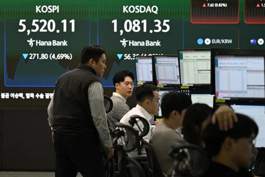 Südkoreanische Aktien stürzen wegen des Iran-Kriegs und des Ausverkaufs an den Weltbörsen historisch um 12 Prozent ab
