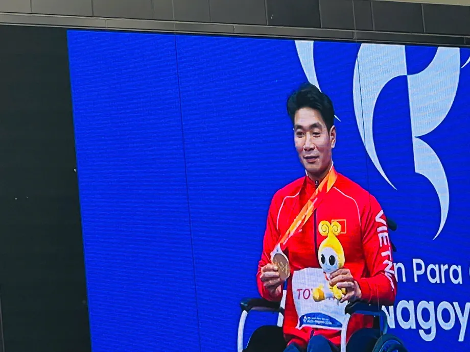 Đỗ Thanh Hải Wins Vietnam's First Gold at 2026 Asian Para Games as Swimmers Take Top Two Places