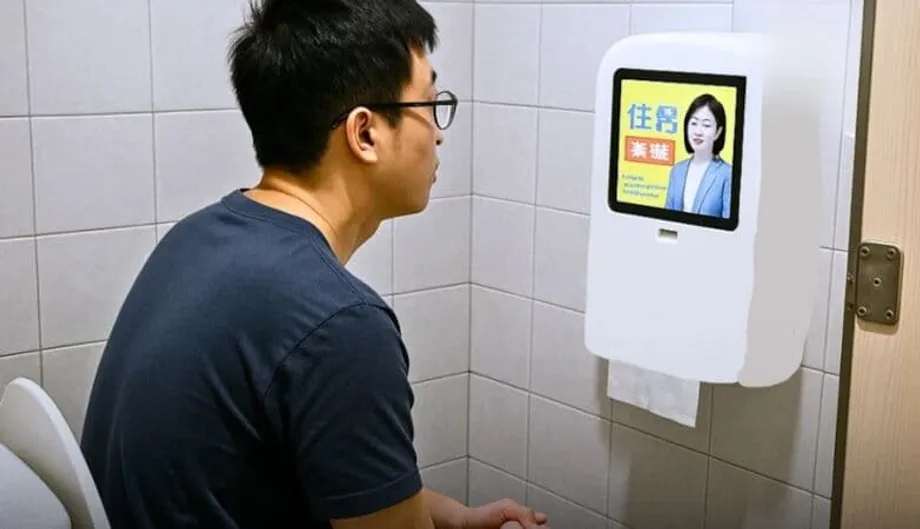 China testet Toilettenpapierspender mit QR-Code, bei denen Nutzer Werbung ansehen oder zahlen müssen